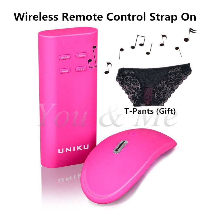 Music Vibrating Panties Wireless Remote Control Bluetooth 2 Motor Strap