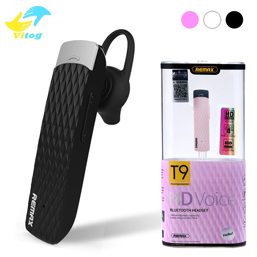 Original Remax Rb T9 Wireless Bluetooth Headphones Volume Control In