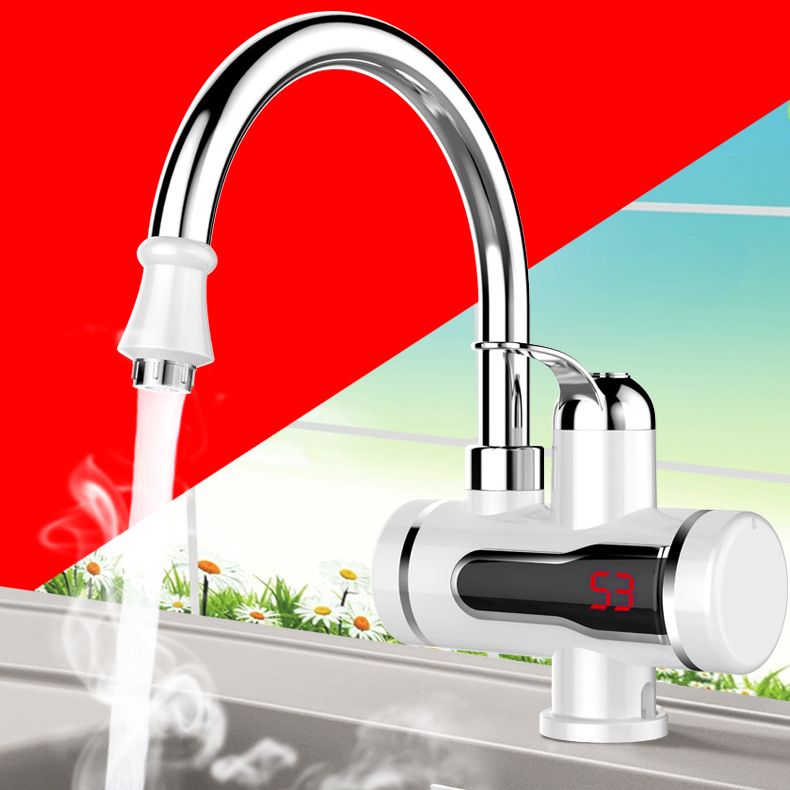 Electric Hot Water Faucet Instant Fast Heater Led Digital Kitchen Tap Mixer Bathroom