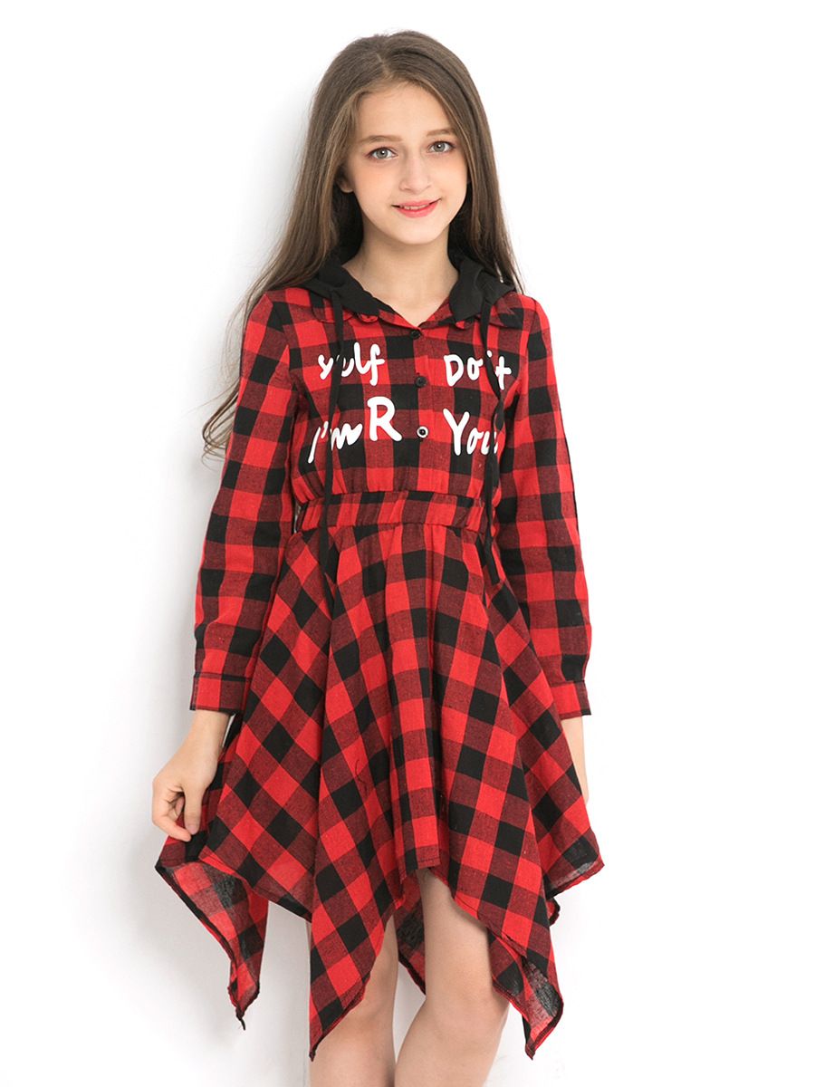 2018 christmas big girl plaid dresses kids clothing autumn teenager fashion letter dress junior hooded dress baby clothes from ywbaby 714 dhgatecom - Christmas Plaid Dress 2018 christmas big girl plaid dresses kids clothing autumn teenager fashion letter dress junior hooded dress baby clothes from ywbaby 714 dhgatecom - Christmas Plaid Dress