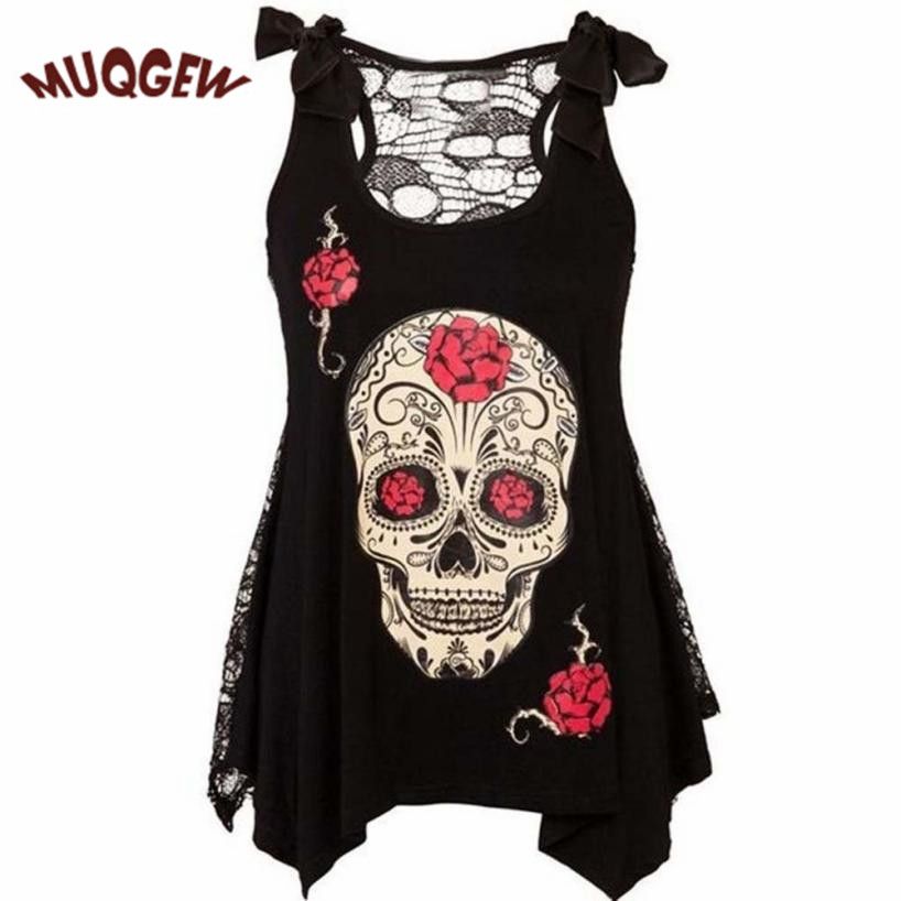 skull vest top womens uk