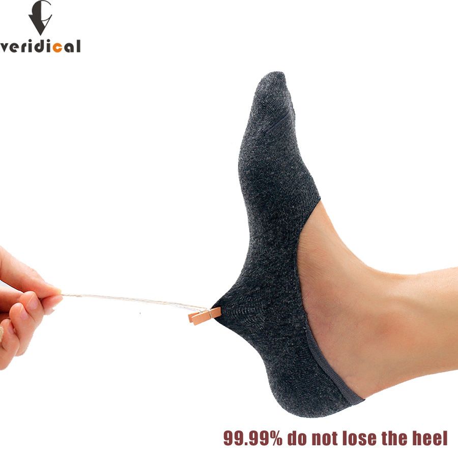 Anti-Slip Unisex Silicone No Show Socks 
