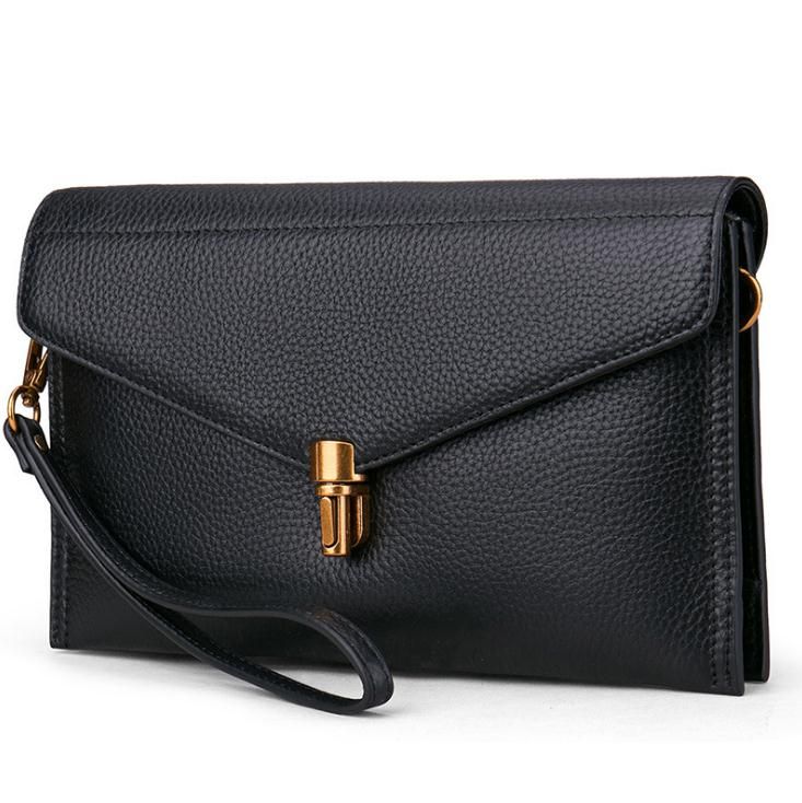new lady s leather wallet long cowhide fashion business wallet new lady s leather wallet long cowhide fashion business wallet handbag shoulder bags clutch bag long wallet envelopes online with 35 89 piece on
