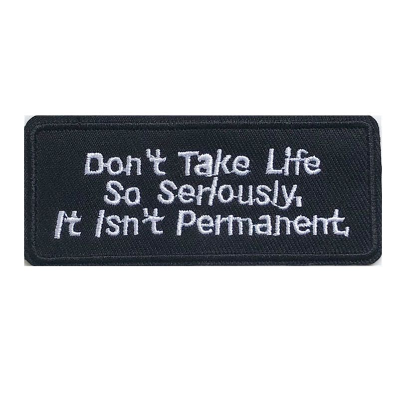 Stickerei Brief Patch Nähen Eisen auf bestickte Patches Motto Abzeichen für Tasche Jeans Hut T Shirt DIY Applikationen Handwerk Dekoration Stickerei Brief Patch Nähen Eisen auf bestickte Patches Motto Abzeichen für Tasche Jeans Hut T Shirt DIY Applikationen Handwerk Dekoration