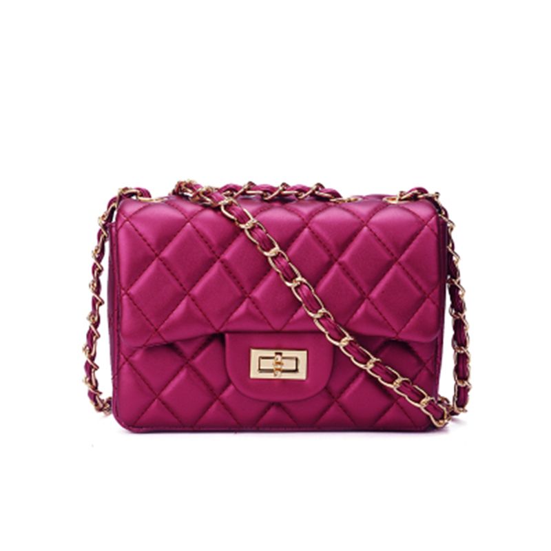quilted leather handbag