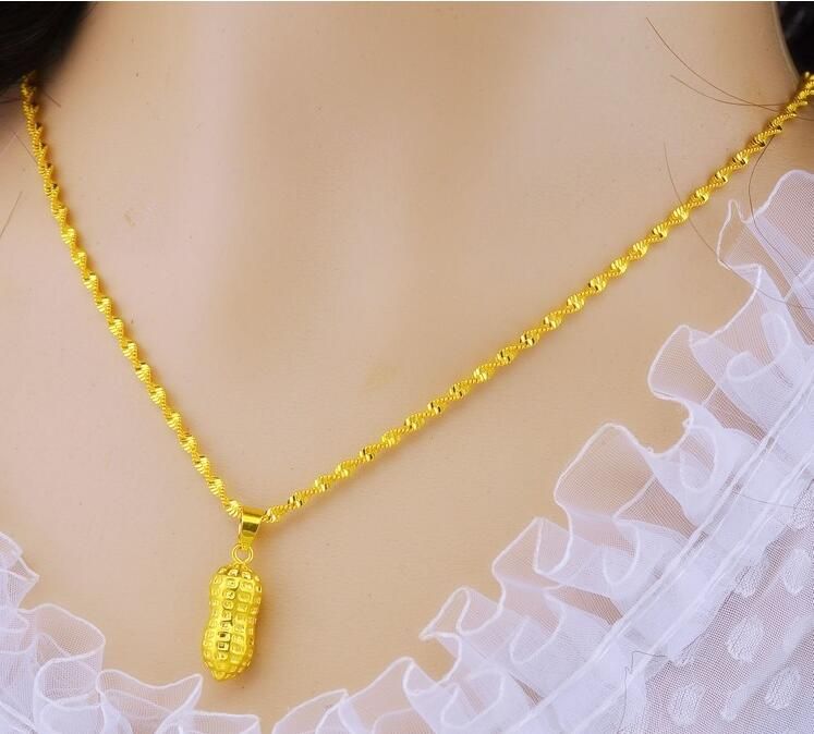Wholesale Gold Necklace Lady Jewelry Imitation Gold Chain Vietnam Gold