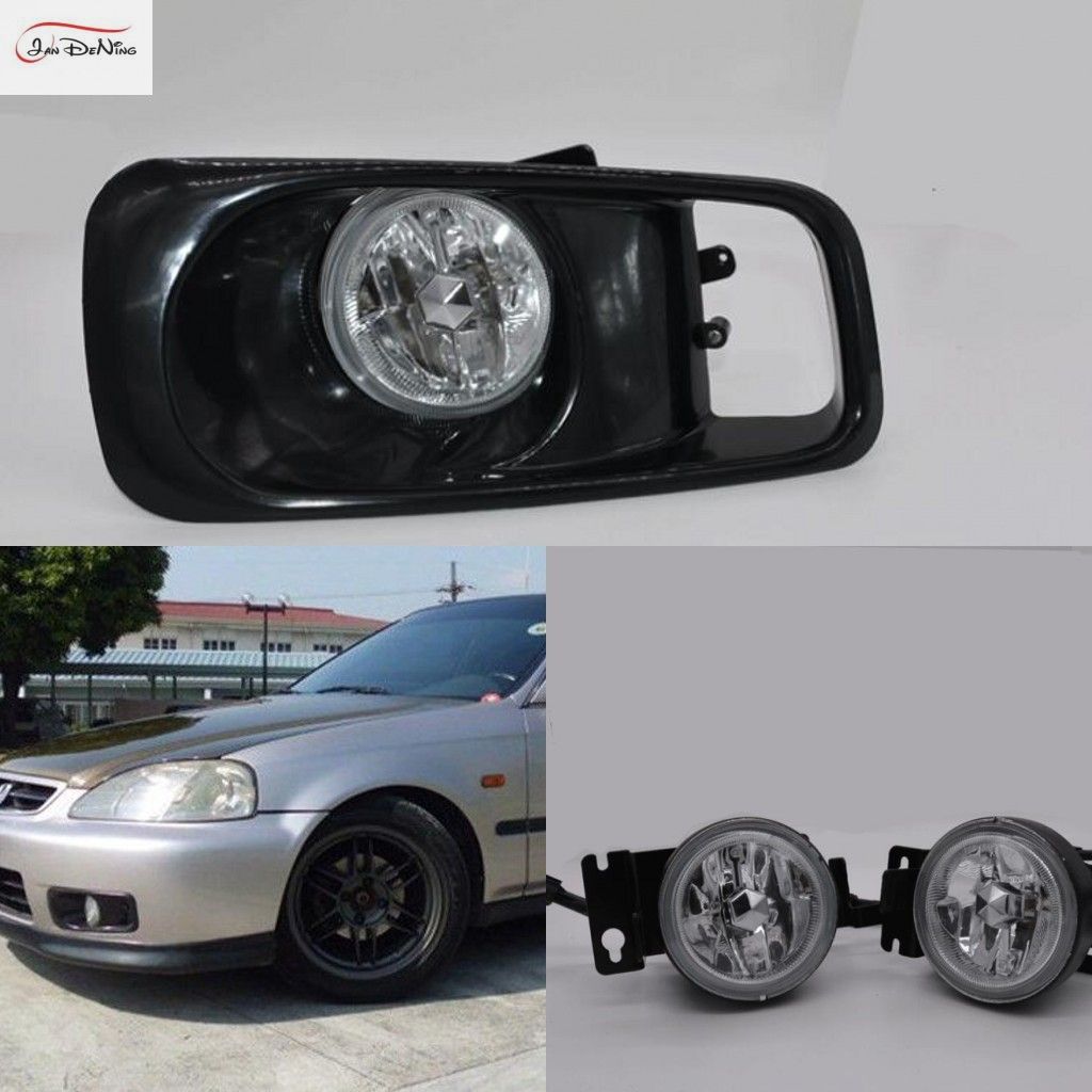 Car Fog Lights For Honda Civic 19992000 Clear Halogen Bulb H11 12V55W
