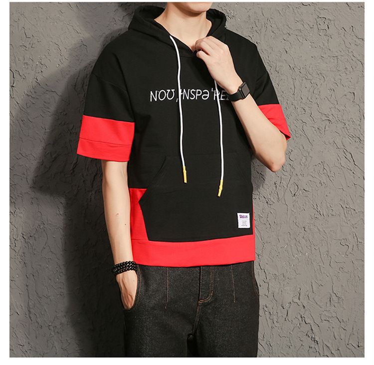 Sweatshirt Two Bucks Rockets Oversize Erkek Kisa Kollu Kapsonlu Hoodie Tb2041sy