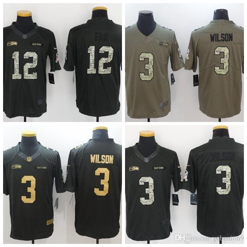 russell wilson black jersey