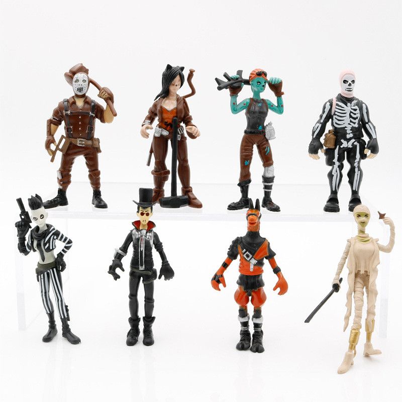 kupit optom fortnite action figures 10cm multfilm igra fortnite llama skelet rol anime kollekciya 4inch plastikovye igrushki kukly 4 hellouin stili - pictures of fortnite action figures