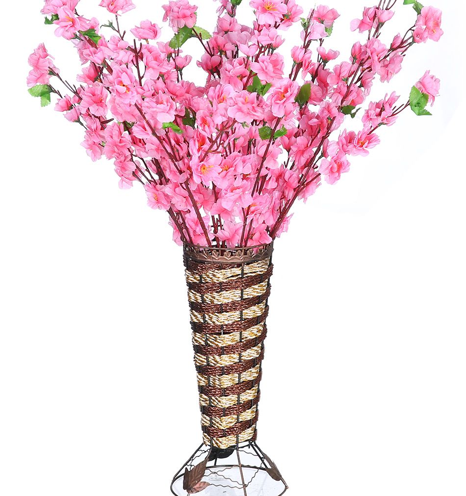 2019 Vases Artificial Flowers Romantic Artificial Branches Of Peach