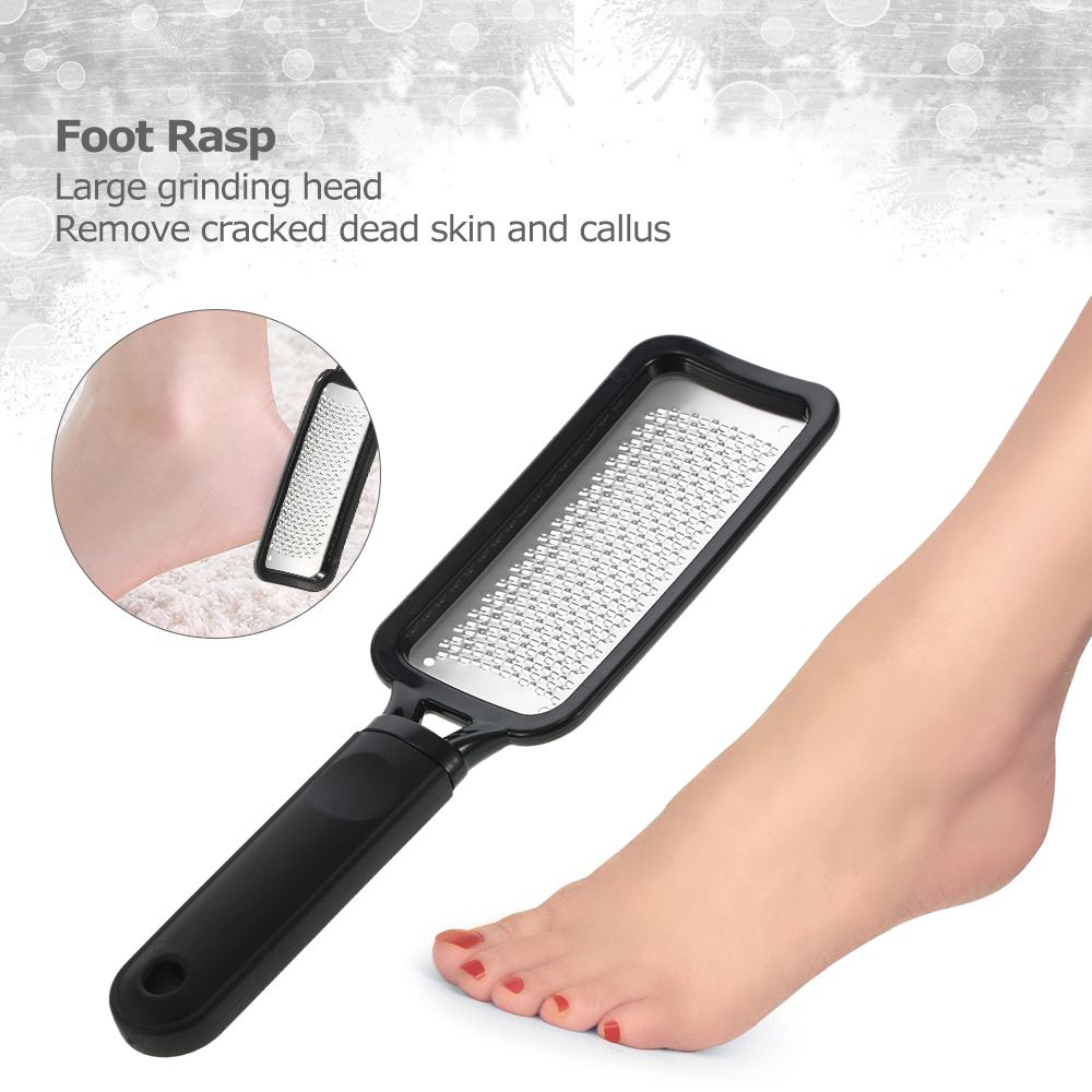 Large Foot Rasp Callous Remover Pedicure Tools Durable Stainless Steel