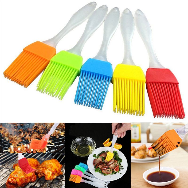 heat resistant silicone bbq oil brush turkey baster barbecue basting heat resistant silicone bbq oil brush turkey baster barbecue basting brushes for grilling marinating baking dishwasher safe kitchen utensils kitchen gadgets