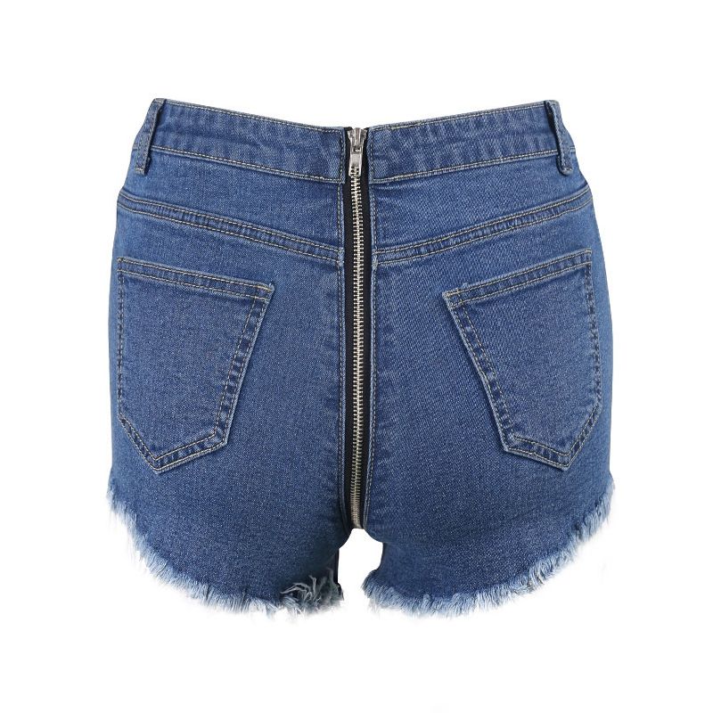 Acquista Pantaloncini Sexy Da Donna Con Cerniera Posteriore Jeans Con Zip  Pantaloncini Nappe Creative Hem Pantaloncini Corti WGA147 A 20,03 € Dal  Mebeen | It.DHgate.Com