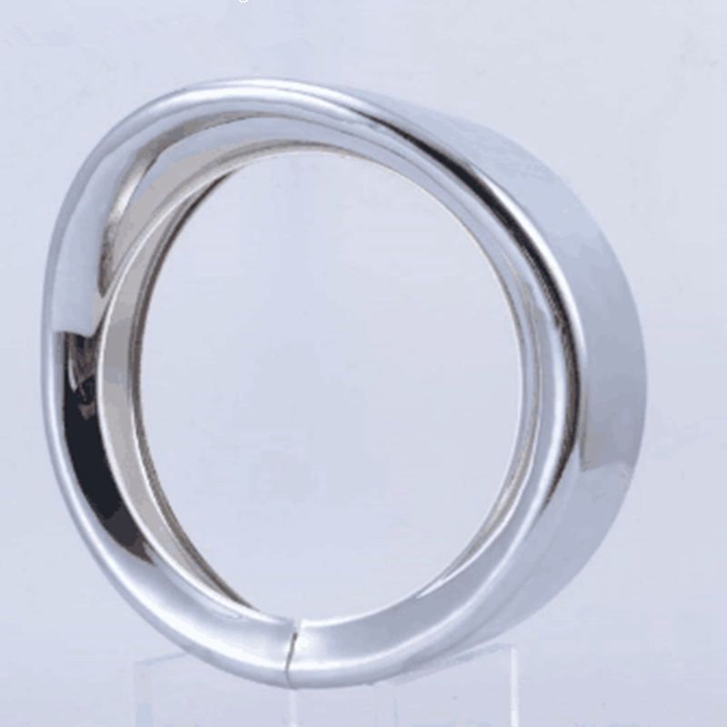 7 Headlight Visor Style Headlamp Trim Ring For Harley 4 5 1 2 Inch Passing Lamp