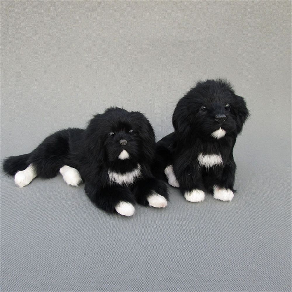stuffed pekingese dog
