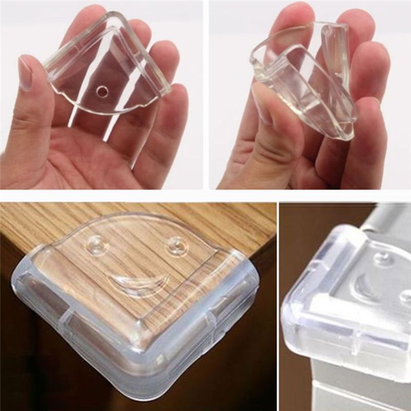 2018 4 Rubber Desk Corner Collision Protection Clear Table 2018 4 Rubber Desk Corner Collision Protection Clear Table Edge Guard Cushion Baby Safety Per Protector Accessories From Entent
