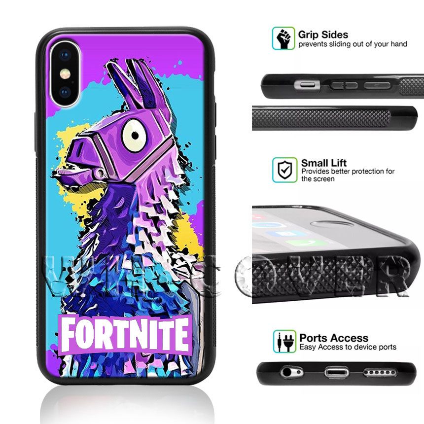 etui de telephone fortnite battle royale 333 le cas de telephone lama loot pour iphone ix xr xs max i8 !   i8 plus i7 i7 i6 i6s se t6 i4 i5 5c - boitier pc lama fortnite
