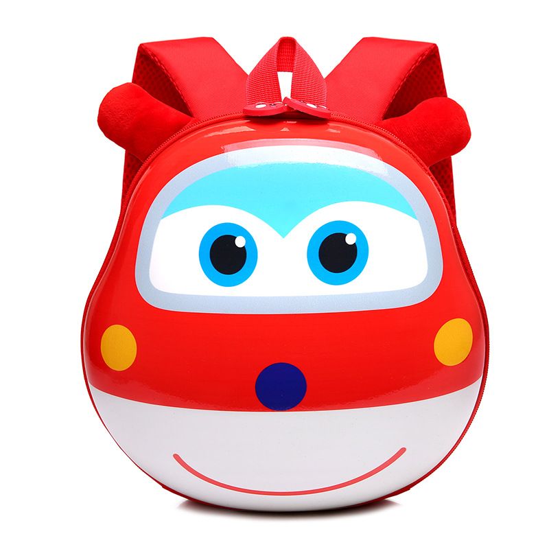 hot superwings three dime school bag children boys backpacks cartoon school kid
