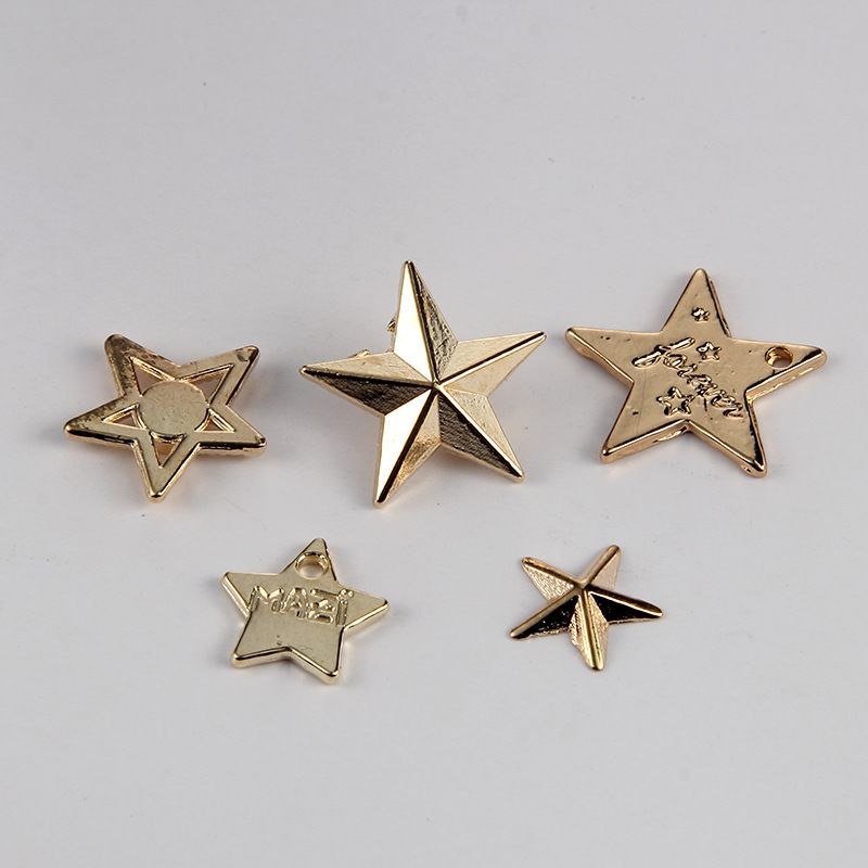 Nuevos Accesorios Pendientes De Estrella De Cinco Puntas De Nuevos Accesorios Pendientes De Estrella De Cinco Puntas De