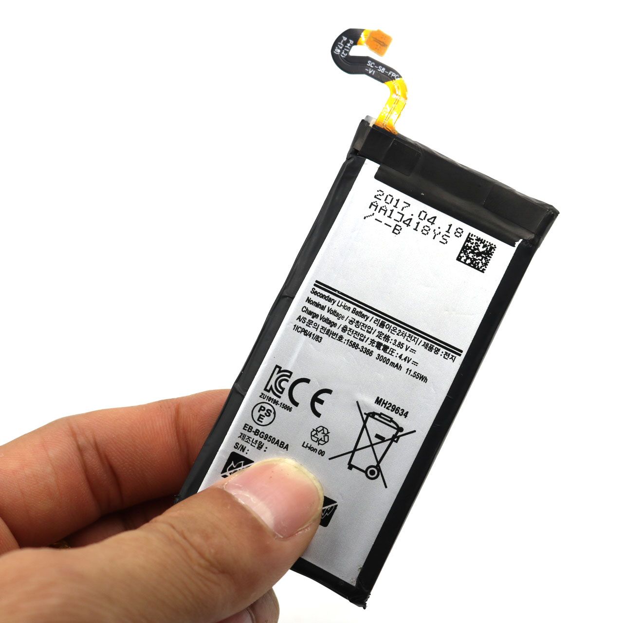 Battery For Galaxy S8 EB BG950ABE 3000mAh Phone Batterie For Samsung