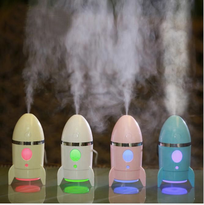 2019 Creative Simulation Rocket Aromatherapy Humidifier Mini Desktop