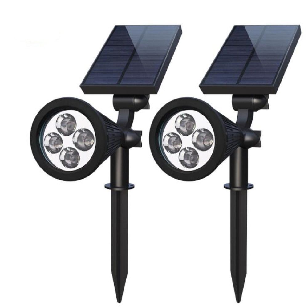 2018 Bright Solar Outdoor Garden Led Spotlights White Warm 2018 Bright Solar Outdoor Garden Led Spotlights White Warm Waterproof Ip65 Sensor Powered Lights 2 In 1 Mount To Wall Or Ground From Lily Lx
