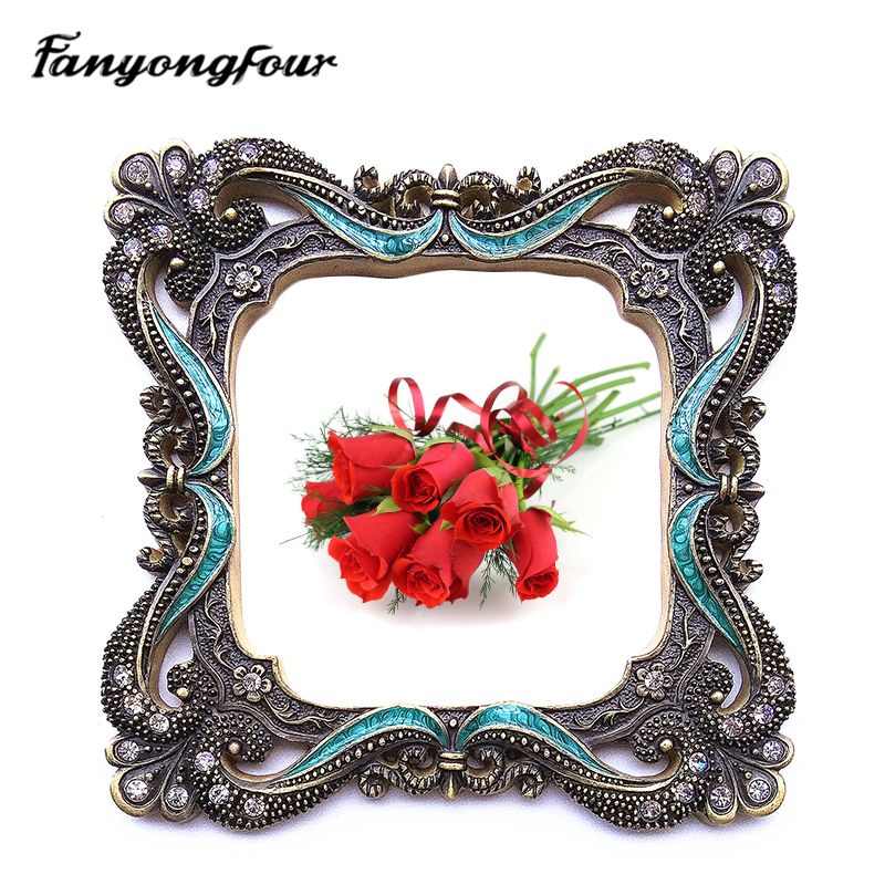 3d Photo Frame Silicone Mould Cake Model Chocolate Plaster Resin 3d Photo Frame Silicone Mould Cake Model Chocolate Plaster Resin Candle Soap Kitchen Baking