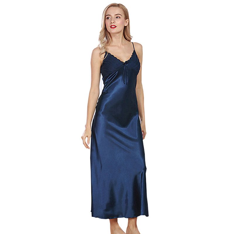 silk pyjama dress