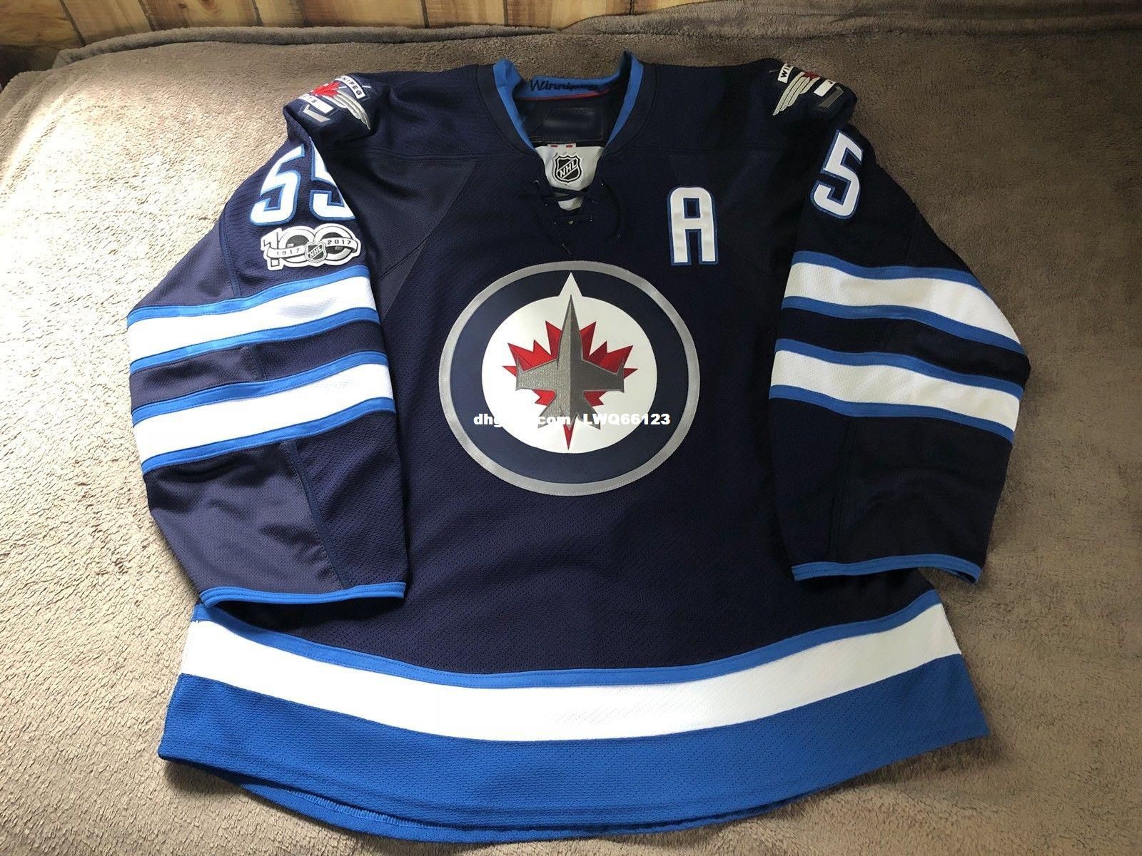 winnipeg jets custom jersey