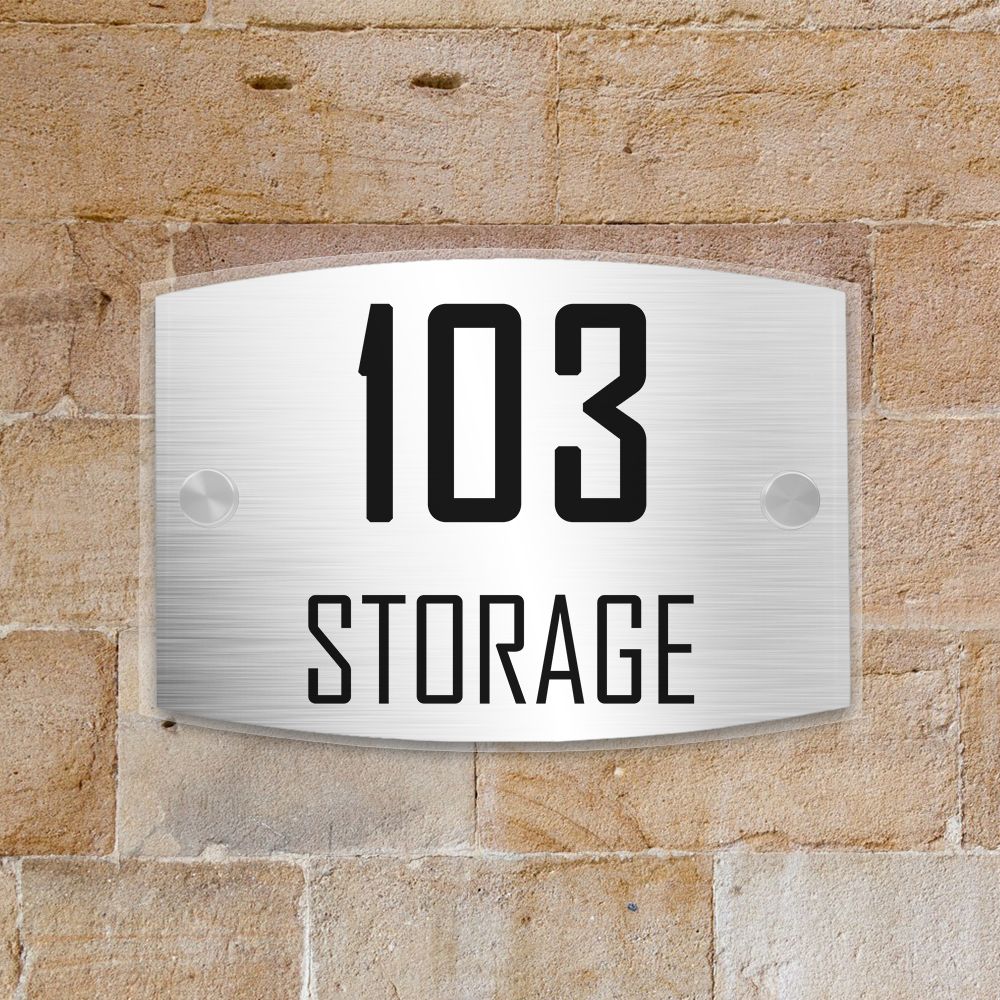 2019 top personalized text personalized modern house number door sign plaque street acrylic matte glass wedding decoration from zhoukougarden