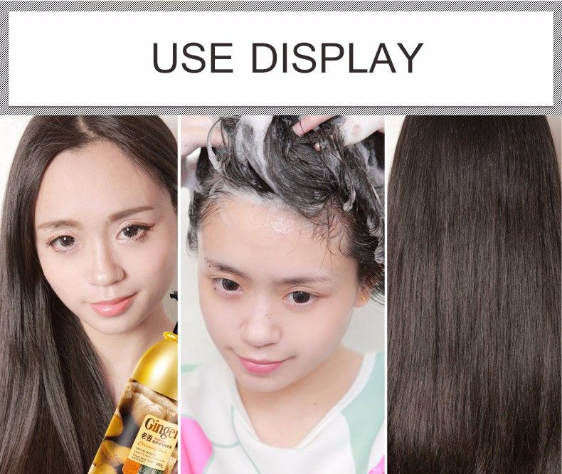 Ginger Shampoo High Quality Plant Extract Oil Control Anti
