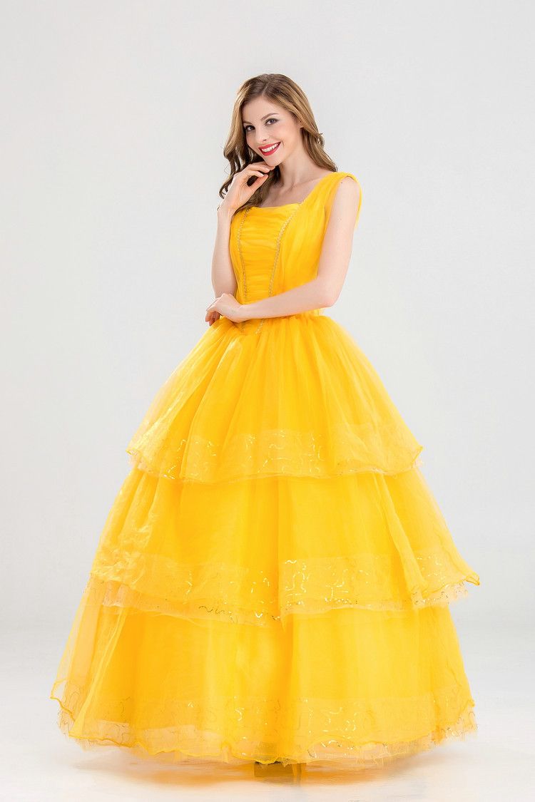 european and american cosplay theme new bell princess dress beauty
