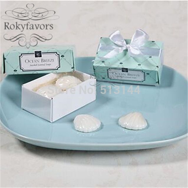 Kupit Optom Besplatnaya Dostavka Ocean Breeze Seashell Soap Wedding