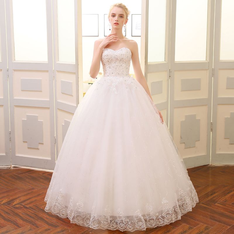 Cheap In Store Plus Size Ball Gown Wedding Dresses Wedding Guest