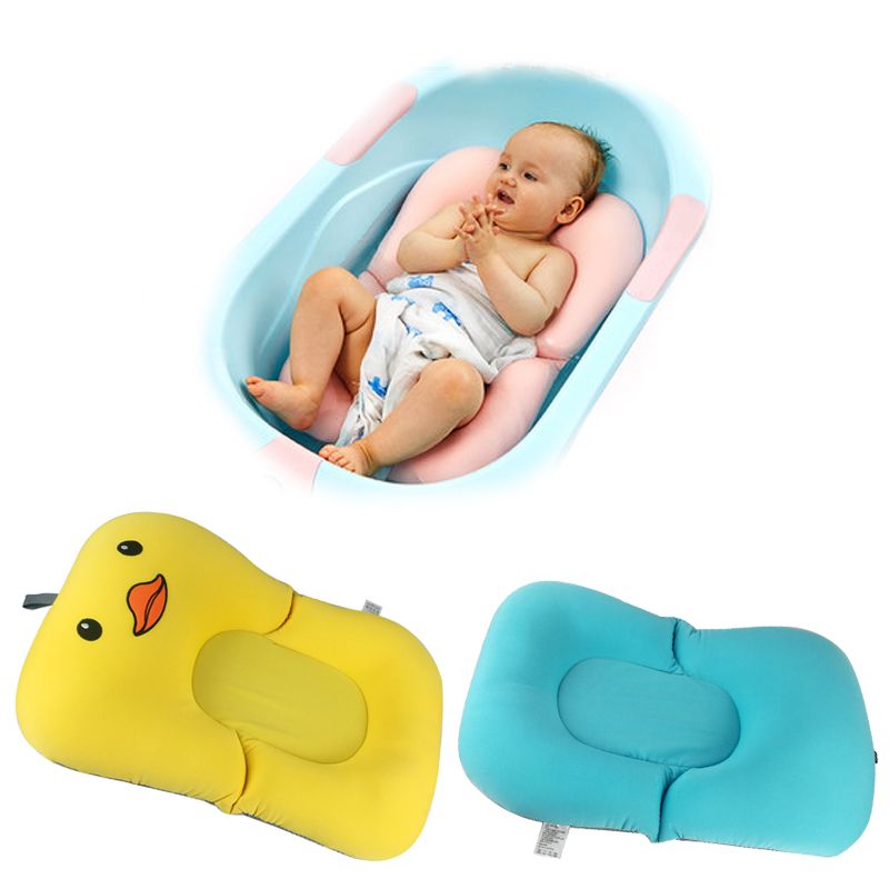 2018 Cute Cartoon Baby Bath Bloom Bathtub Newborn Bathing Pad 2018 Cute Cartoon Baby Bath Bloom Bathtub Newborn Bathing Pad Infant Seat Support Shower Folding Tub Mat Bed From Friendhi 23 25 Dhgate Com