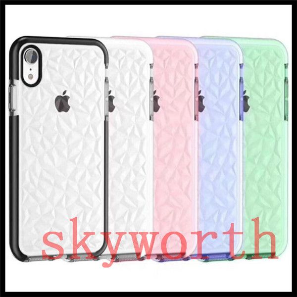 iphone xr coque transparent motif