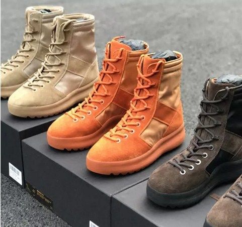 kanye west army boots