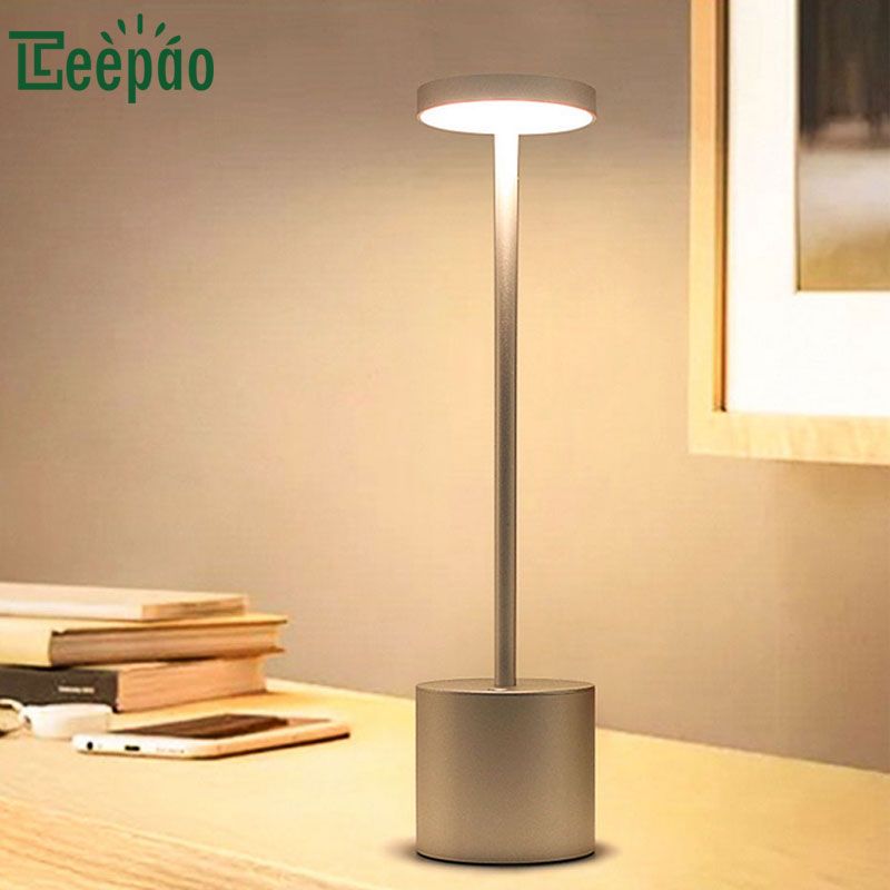 2018 Led Desktop Lamp Usb Rechargeable Desk 360 Degree Lighting 2018 Led Desktop Lamp Usb Rechargeable Desk 360 Degree Lighting Seamless Dimming Eye Protection Reading Table Lights For Student From Stylenew