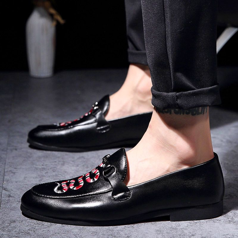 semi leather shoes