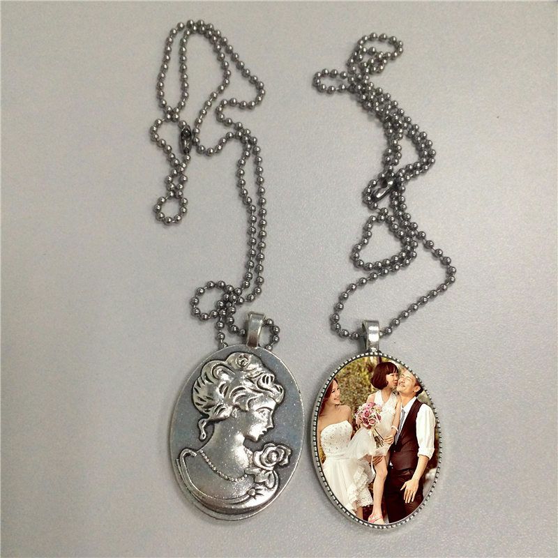 Wholesale Blank Necklace Pendant For Sublimation Fashion Thermal Dye