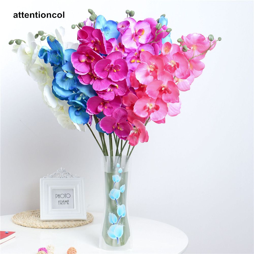 2019 Fashion Orchid Artificial Flowers DIY Artificial Butterfly