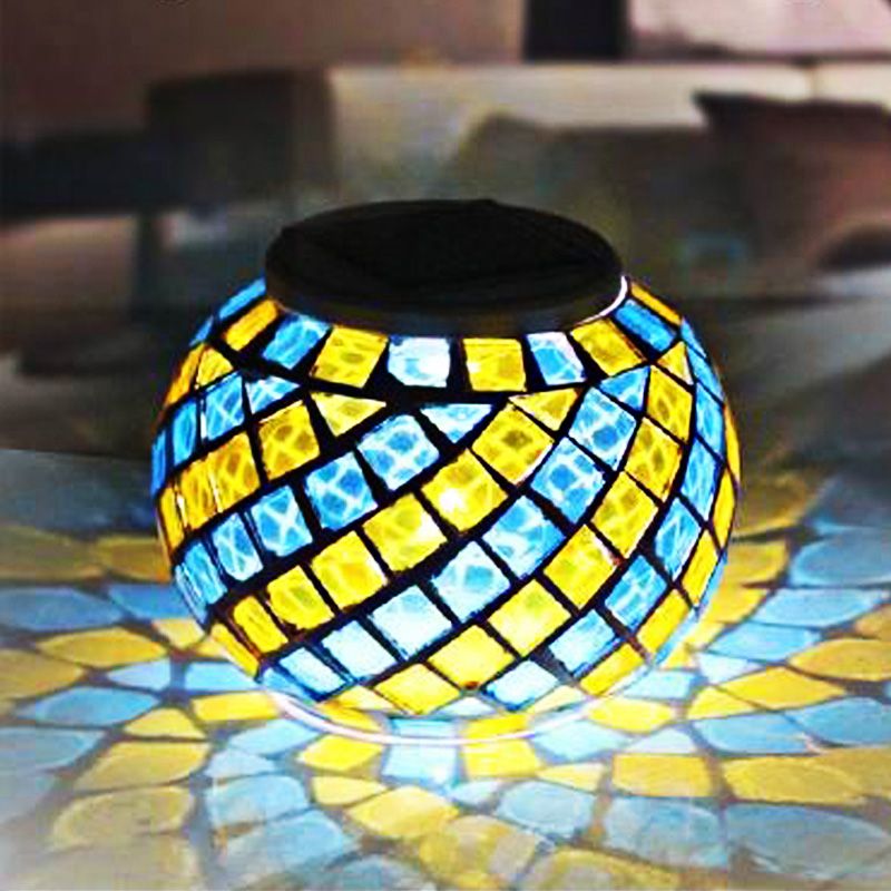 2019 Led Outdoor Solar Lights Wireless Waterproof Glass Lamps Yard Led Outdoor Solar Lights Wireless Waterproof Jpg