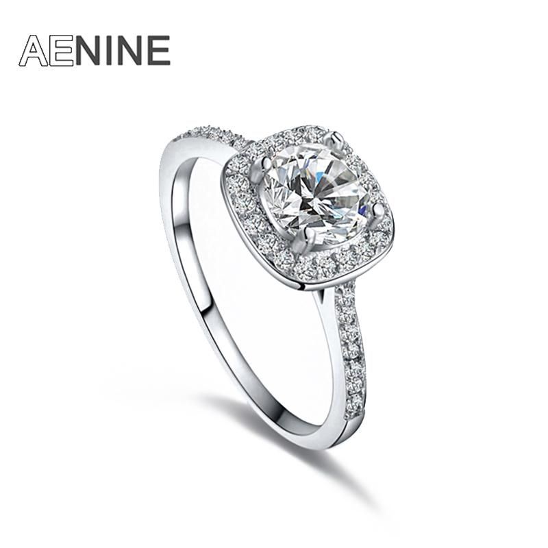 Bague En Zircon Avec Diamants Et Diamants Bijoux De Mode Femmes Cristal Argent Zircon Cubique Bague Bijoux Cadeau