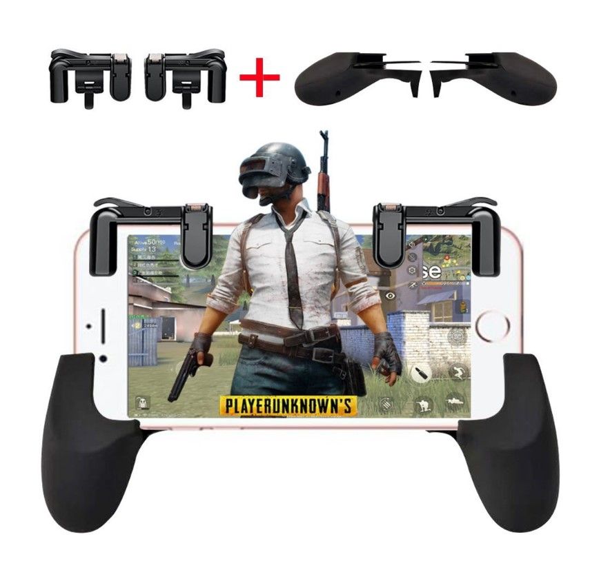 Mobile Game Controller PUBG, Sensitive Shoot And Aim Buttons L1R1 For