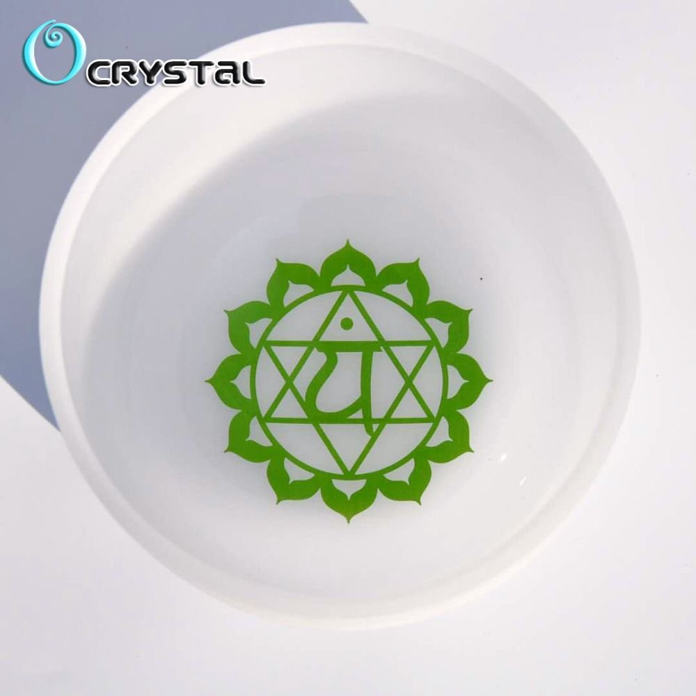 10 inch f heart green chakra symble pattern meditation healing