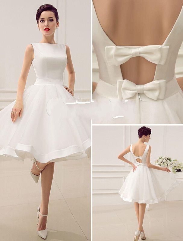 little white dress wedding