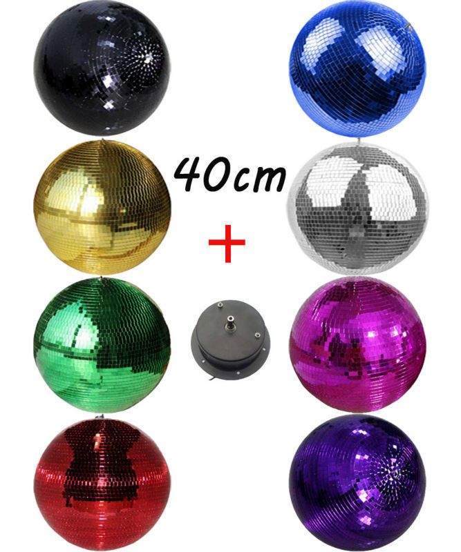 D40cm 40cm 15 7 Inches Large Mirror For Lights Rotating Disco Ball With Free Electric Motor Dj Wedding Eevent