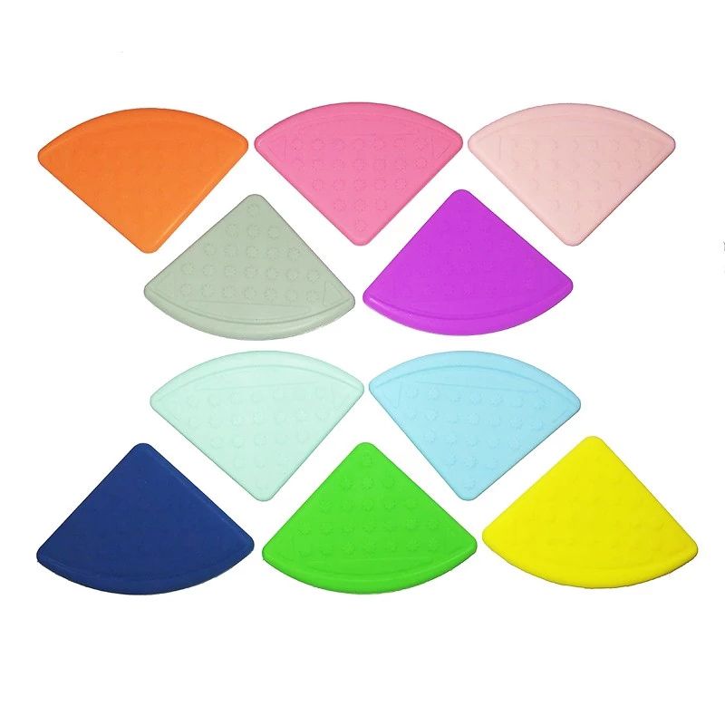 2020 Silicone Sew On Triangle Teething Corners Safe Silicone Teethers