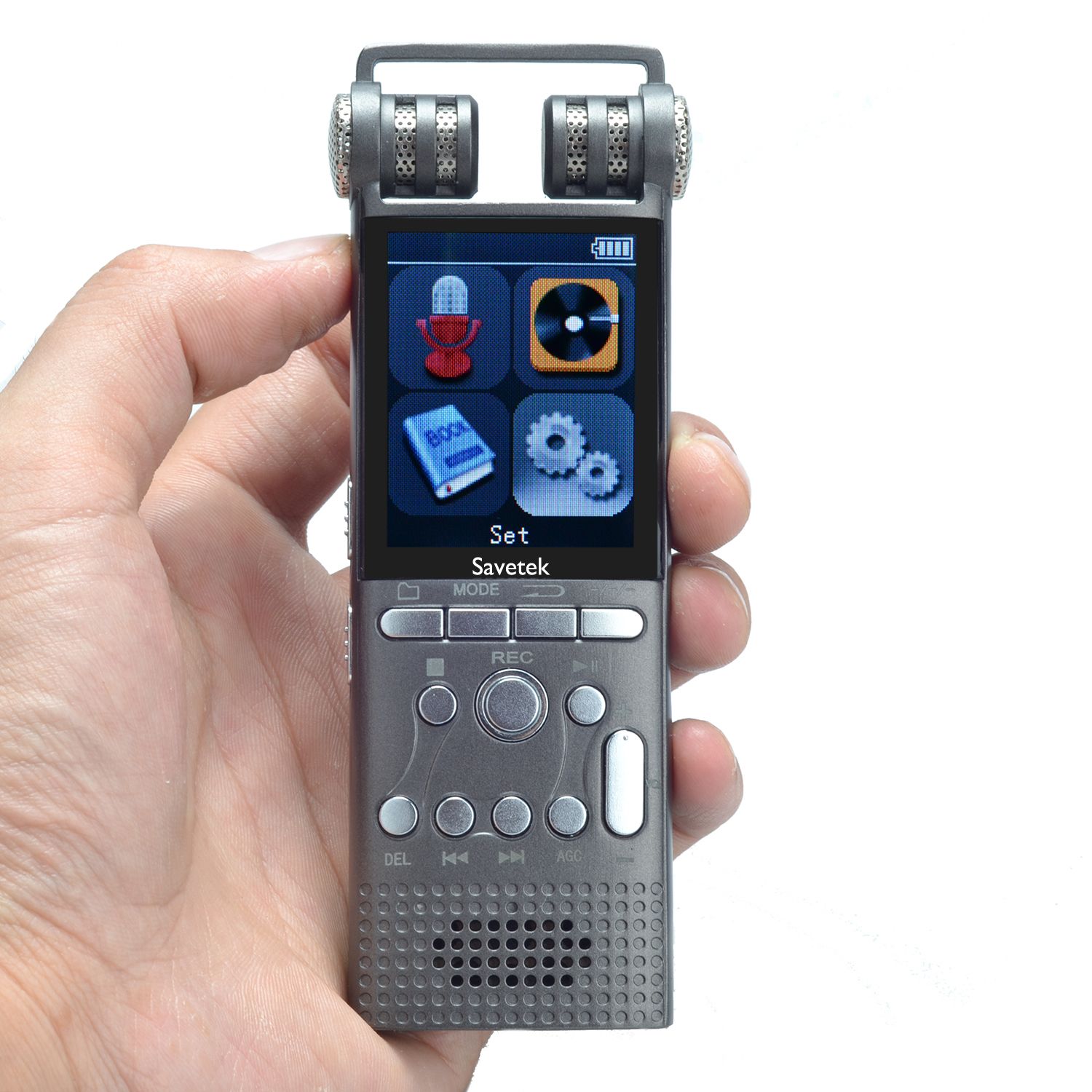 Professional Voice Activated Digital Voice Recorder By Savetek 8GB 16GB